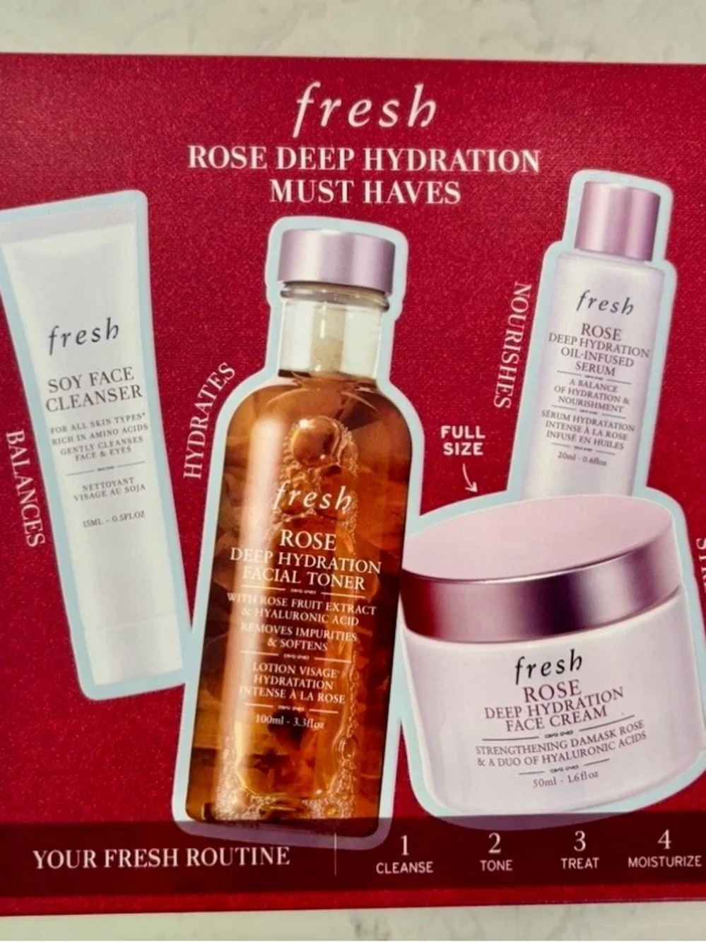 FRESH Rose Deep Hydration Set GIFT SET